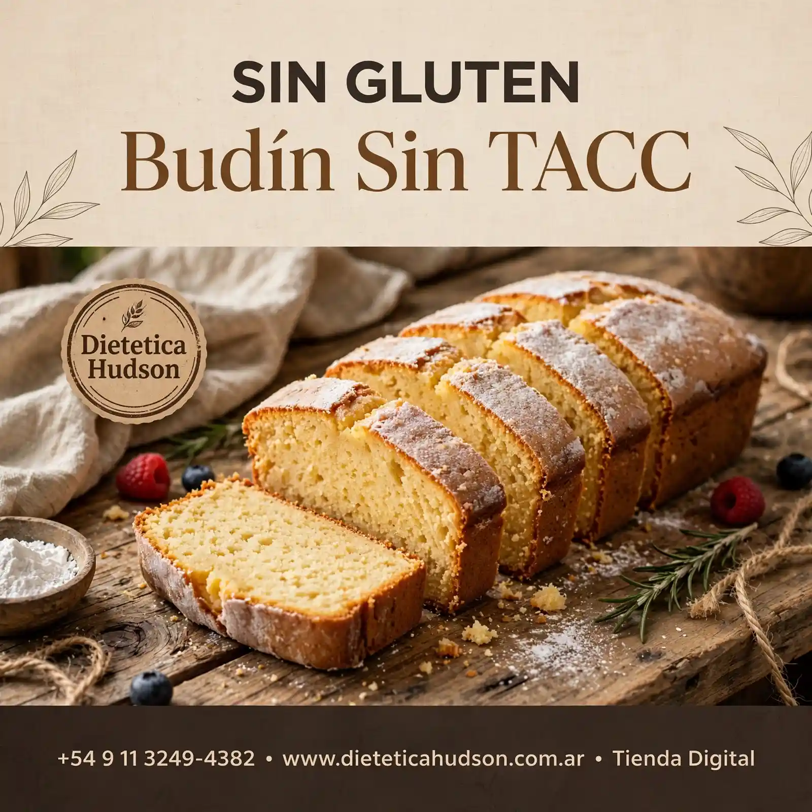 Budín Sin TACC