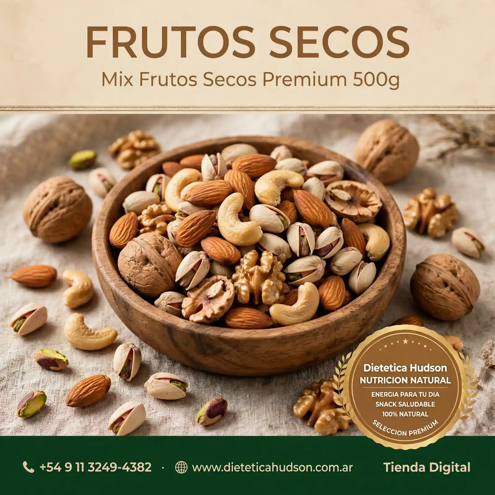 Mix Frutos Secos Premium 500g Mix Frutos Secos Premium 500g