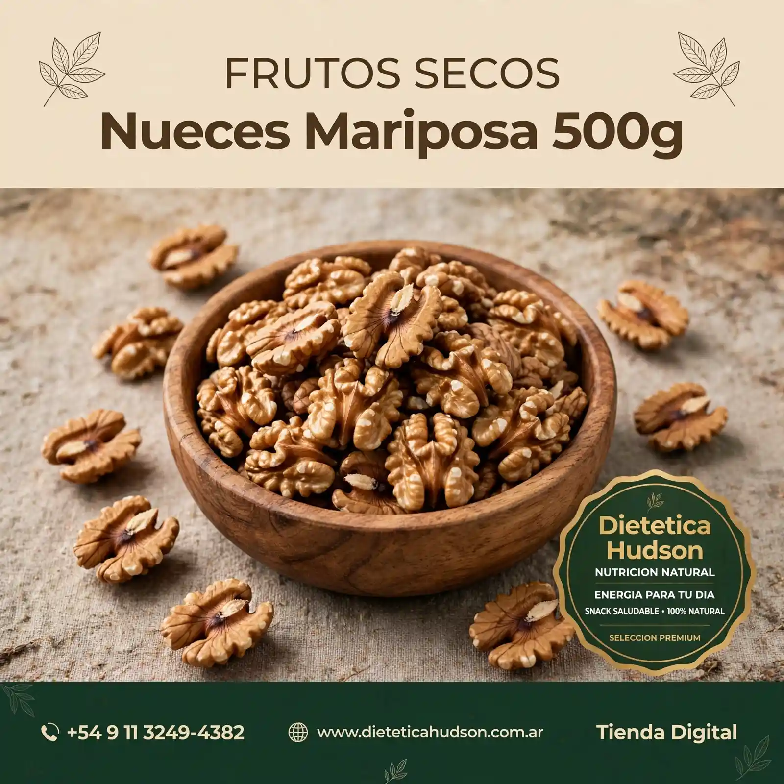 Nueces Mariposa 500g Nueces Mariposa 500g
