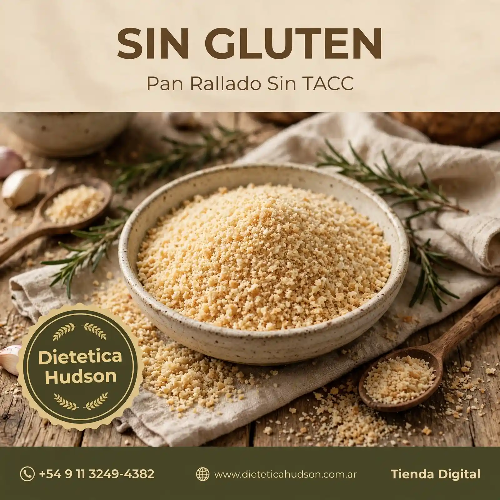Pan Rallado Sin TACC