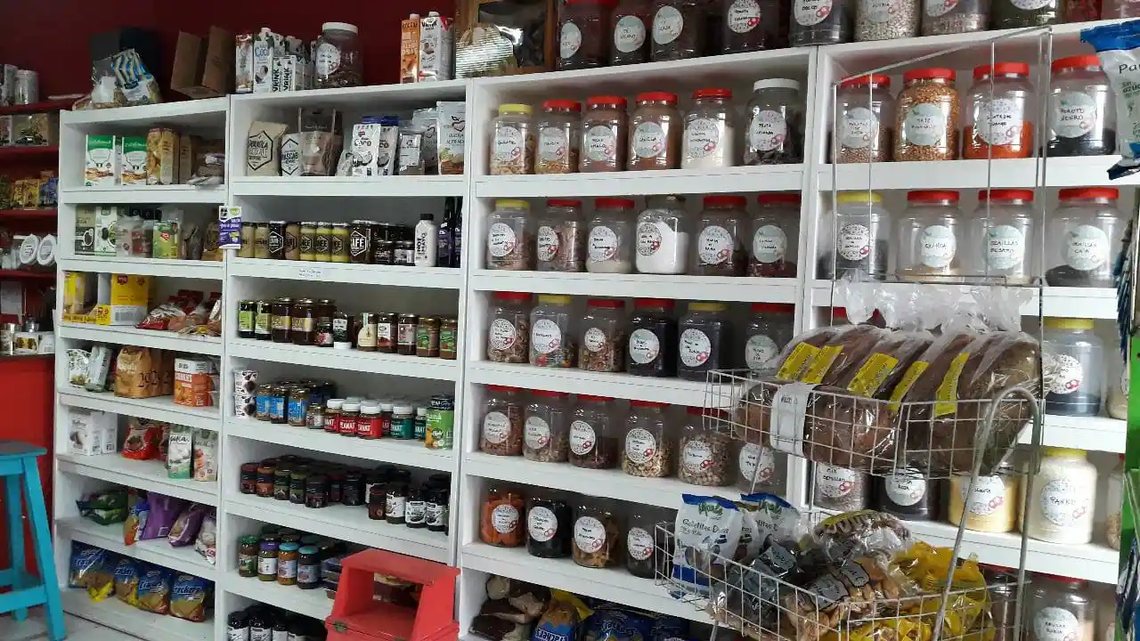 Interior de la tienda