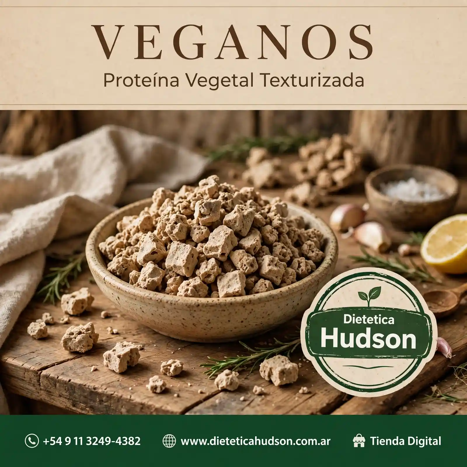 Proteína Vegetal Texturizada Proteína Vegetal Texturizada