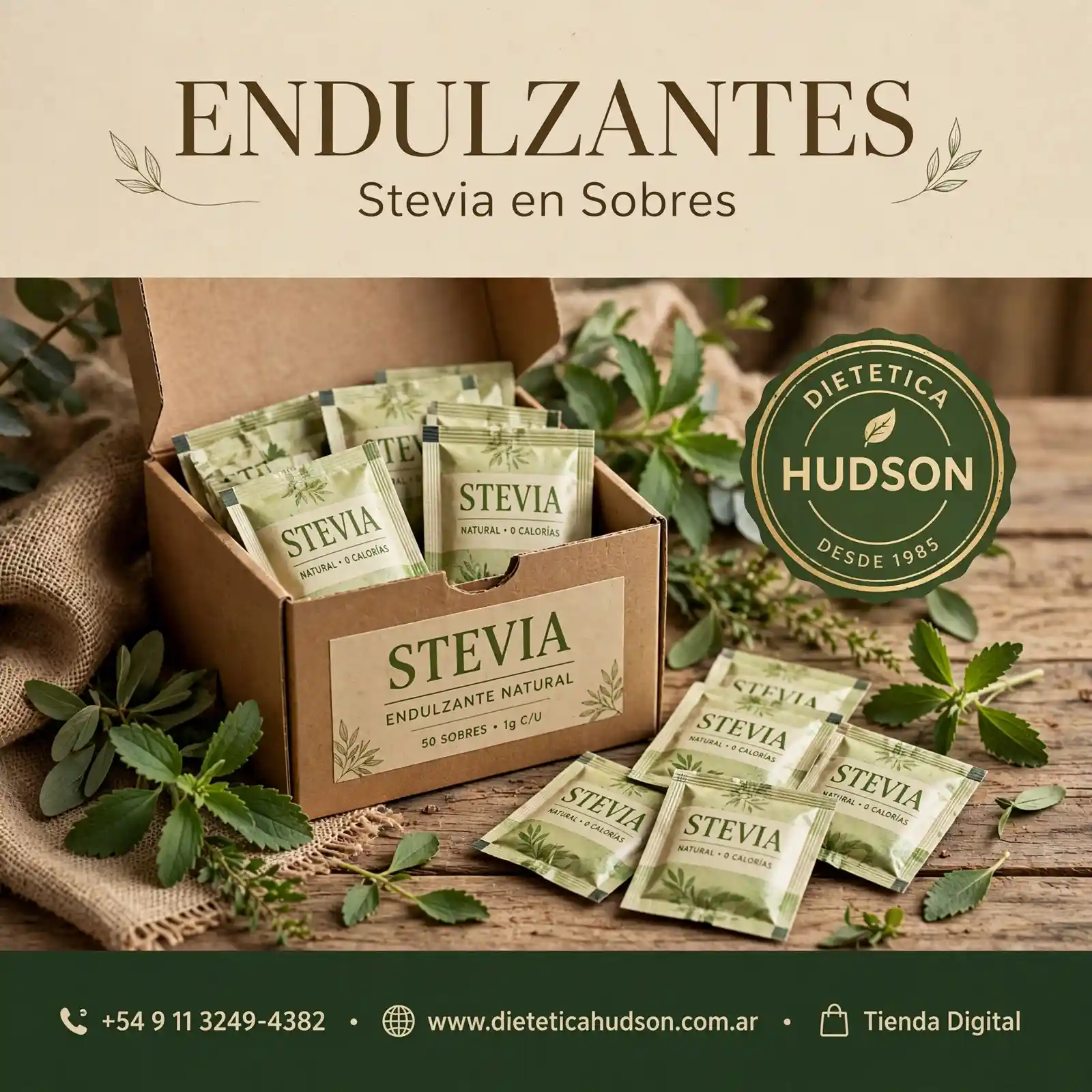 Stevia en Sobres Stevia en Sobres